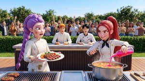 Руми становится чемпионом MasterChef - KPOP Demon Hunters