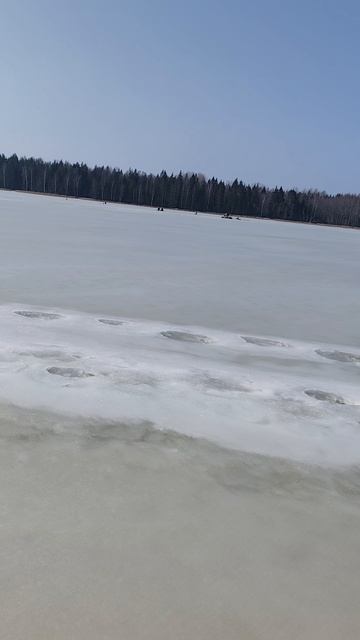 2 попытка на озере Глубокое.