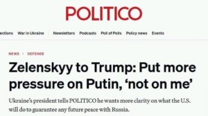 ‼️🇺🇦🇺🇸Зеленский жалуется, что США давят на него по теме окончания войны

➖«Нам нужны переговоры.