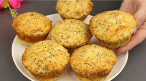 Полезные творожные кексы без пшеничной муки и сахара!