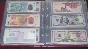 Пополнение коллекции банкнот