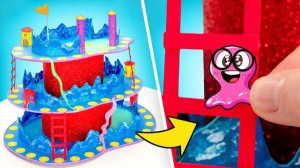 Змеи и лестницы 3D 🎲 Поделка из картона