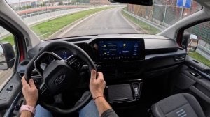 Ford Tourneo Custom AWD 2026 (2.0 EcoBlue 170 hp) Real POV Test Drive #2583 Joe Black