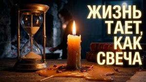 Свеча горит и неизбежно тает .