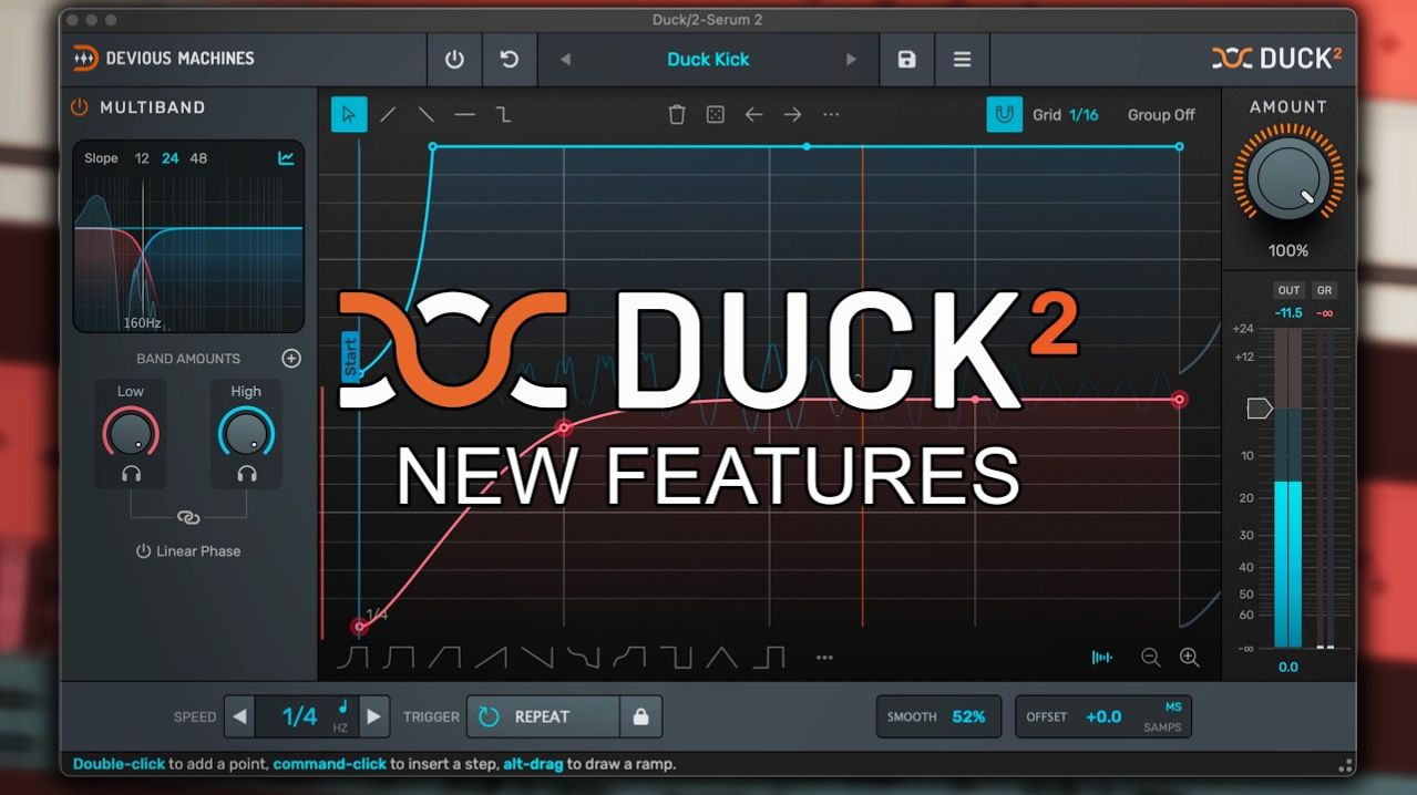 Devious Machines Duck 2: New Feature Walkthrough