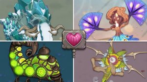 Эпический Бивеньски, Червеугодник, Мухофлейт и Феесадный Фунгус - Все Анимации и Песни + Комбинации