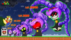 🪆Эволюция LILY POPPY! Пять Боссов! Марио надо очень сильно постараться!