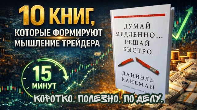 Даниэль Канеман — Думай медленно… решай быстро | краткое содержание и главные идеи книги