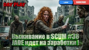 Выживание в SCUM #38 JADE Идет на заработки !!