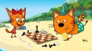 Три кота приключения  для детей