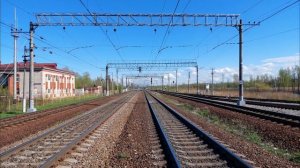 Как выглядит солнечная пустая платформа "Ижоры" в Металлострое: стук колес на 1 час для крепкого сна