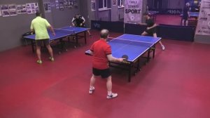 I ф. Чирков А. (716) - Грязнов Н. (615) 10.03 настольный теннис Малиновый 400+ турнир