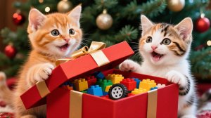 С Рождеством Христовым 🎄 | Праздничная коллекция счастливых моментов Рыжика 🐾