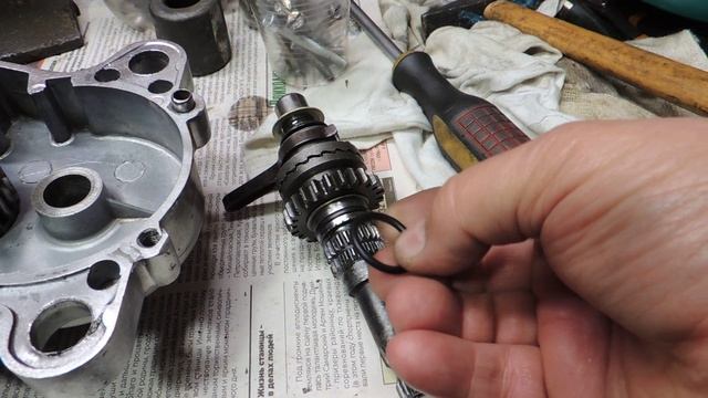 ЗАКЛИНИВШИЙ МОТОР V-50 ВСКРЫТИЕ