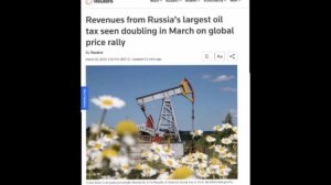 ‼️🇷🇺🛢Доходы российского бюджета в марте могут вырасти почти вдвое из-за войны в Иране, - Reuters.