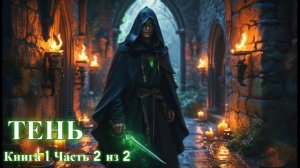 ТЕНЬ | КНИГА 1 ЧАСТЬ 2 из 2 | ФЭНТЕЗИ | ПОПАДАНЦЫ | АУДИОКНИГА | ФАНТАСТИКА