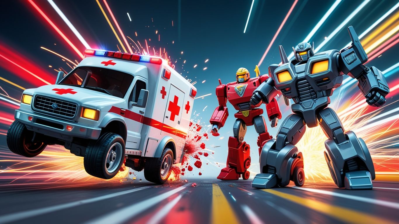  СКОРАЯ  БРОНЕМАШИНА превращаются в РОБОТОВ!  Эпичная Деформация 58 