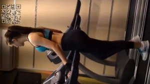 Красивая молодая девушка,фитнэс1.