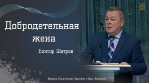 Виктор Шатров - "Добродетельная жена"