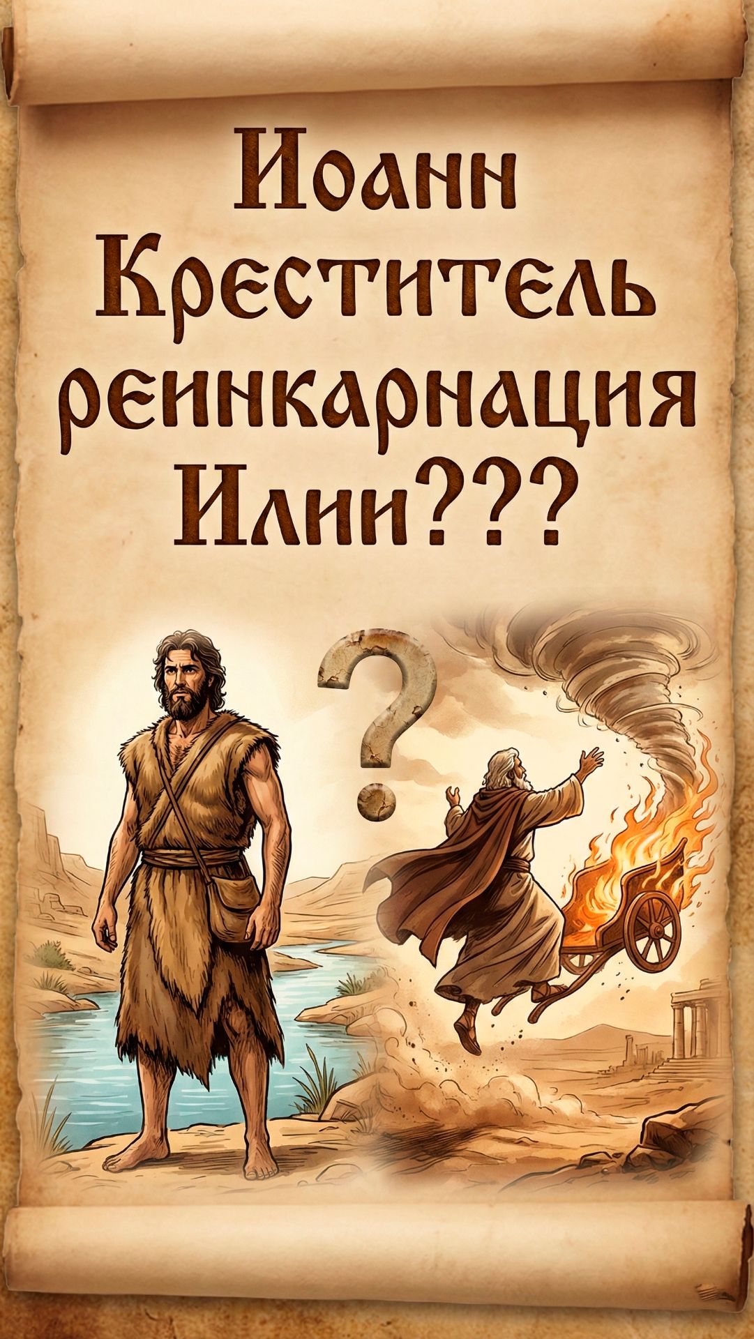 Иоанн Креститель реинкарнация Илии? Иоанн в духе Илии - что это значит?