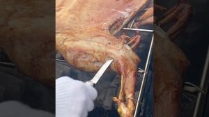 барашек на гриле