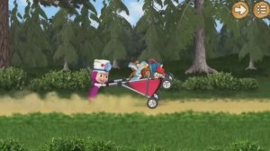 Игровой мультфильм:Маша и Медведь против Говорящего Тома.Мультики.