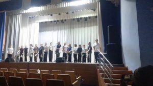 Репетиция идёт полным ходом .К 14 марта отчётном концерту .