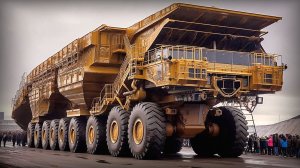 Топ гигантских карьерных грузовиков Самые большие машины в мире