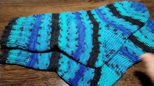 Связала носочки из пряжи YarnArt FORZA .