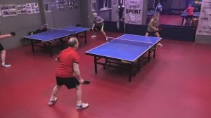 I ф. Чирков А. (716) - Рябенький С. (500) 10.03 настольный теннис Малиновый 400+ турнир