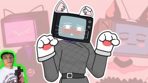 Как сделать из ТВ Вумен Котика ? - Реакция на Kenin - Скибиди Туалет Разбор Теории Сюжет Дафак Бум !