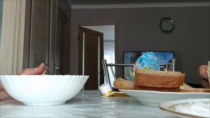 12.03.26. Наши покупки. Крестьянский обед☺Кошки на яблоне. 🐈⬛🐈