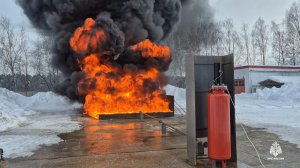 Установка импульсного пожаротушения