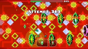 Red world самый лёгкий экстрим демон в geometry dash. 😈