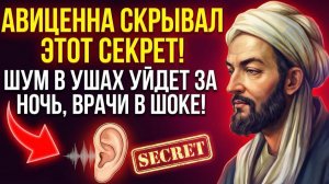 АВИЦЕННА ПОКАЗАЛ! 1 НОЧЬ – И ЗВОН В УШАХ ИСЧЕЗНЕТ НАВСЕГДА!