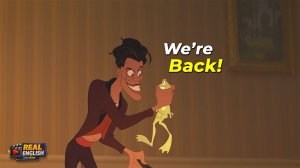 Живой английский по мультикам | Принцесса и Лягушка — часть 45