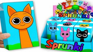 Мультики для детей и малышей 💖 Угадайте, какой Спрунки спрятался выпадет из коробки. Мультики