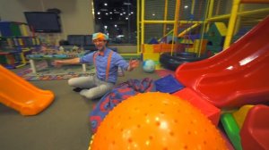 Блиппи в Парке развлечений Киндерленд! | Блиппи на Русском | Изучай этот Мир вместе с Блиппи| Blippi