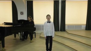 Марочко Михаил.10лет.Музыка А.абрамова, слова Ю.Полухина "У меня хороший пёс".