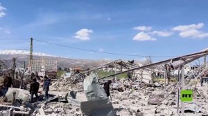 مقتل 10 أفراد من عائلة سورية جراء قصف إسرائيلي لمبنى في لبنان