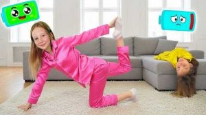 Настя с подругой учатся вести здоровый образ жизни