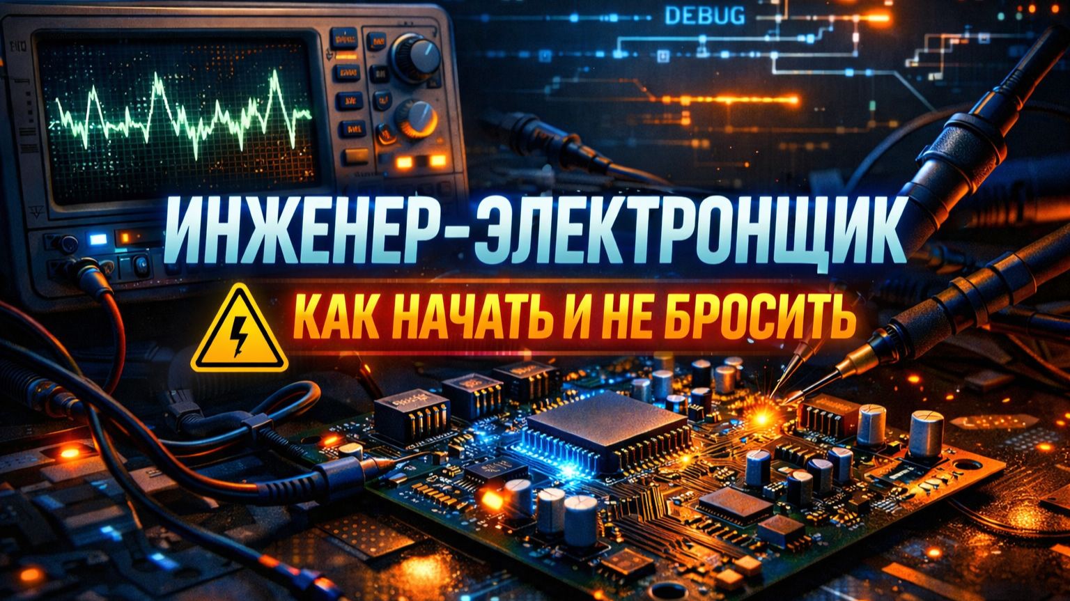 Как на самом деле начинается путь инженера-электронщика?