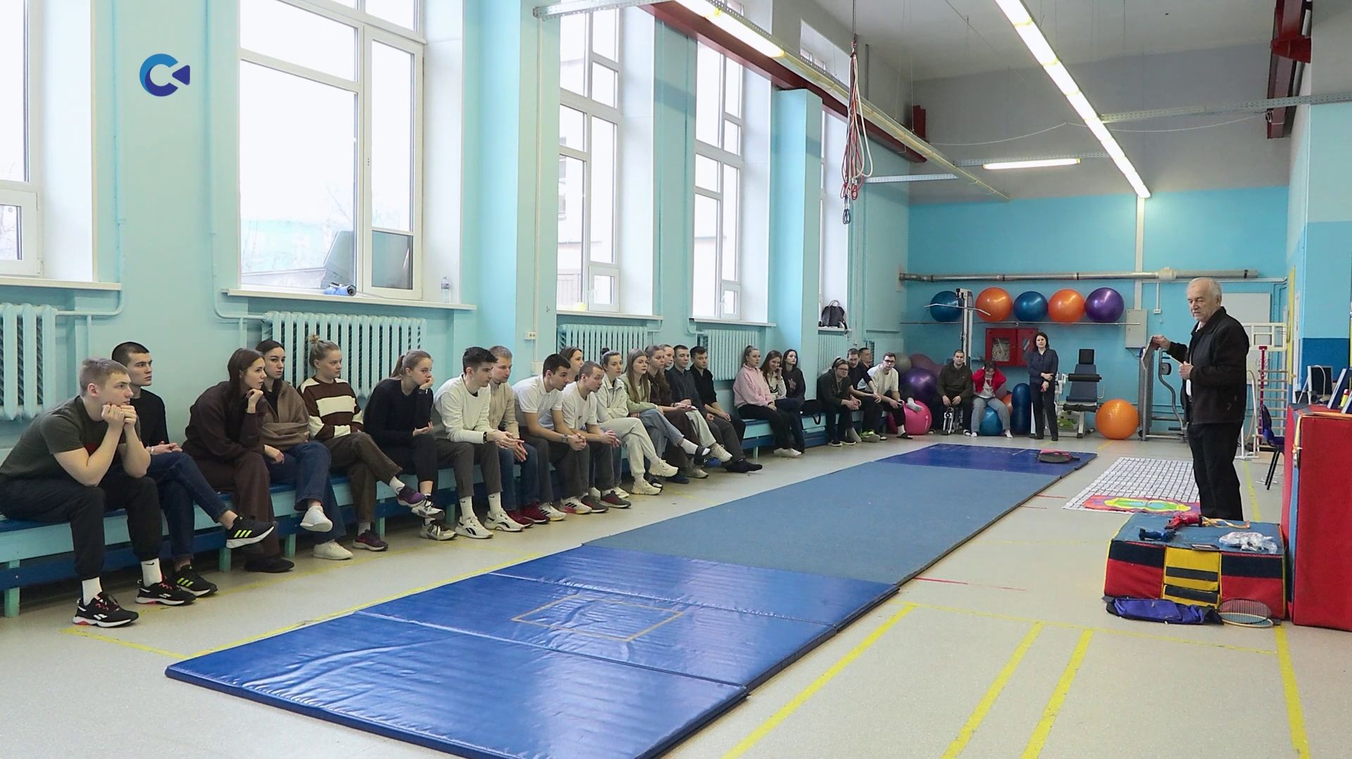 В Петрозаводске прошёл мастер-класс для студентов кафедры адаптивной физической культуры