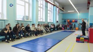 В Петрозаводске прошёл мастер-класс для студентов кафедры адаптивной физической культуры