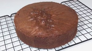 🍫 ШОКОЛАДНЫЙ БИСКВИТ 20–22 см: пышный, влажный, шоколадный! Идеальная основа для торта 🍒✨