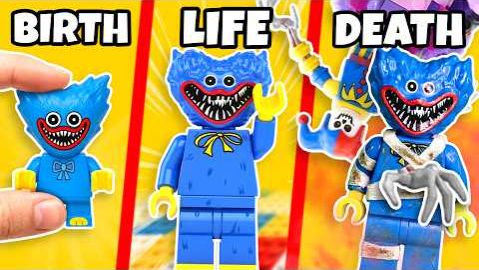 ЛЕГО Я построил ЖИЗНЬ ХАГГИ ВУГГИ из конструктора LEGO... смотреть онлайн