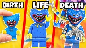 ЛЕГО Я построил ЖИЗНЬ ХАГГИ ВУГГИ из конструктора LEGO...