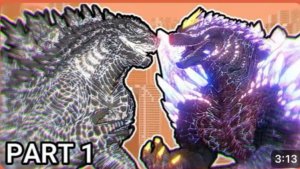 Годзилла из Суперновы vs Космо Годзилла | Годзилла x Конг Сверхновая часть 1 (перезалив с Ютуба)