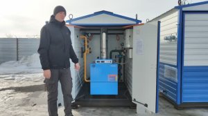 Газовый котел наружного размещения мощностью 60 кВт | Поставка в Липецкую область