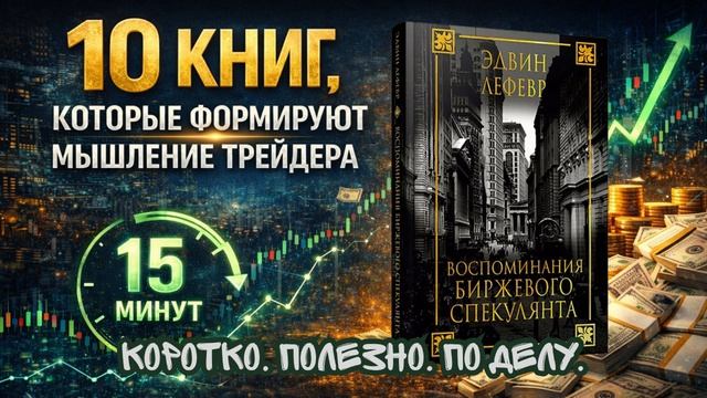 Эдвин Лефевр — Воспоминания биржевого спекулянта | уроки трейдинга